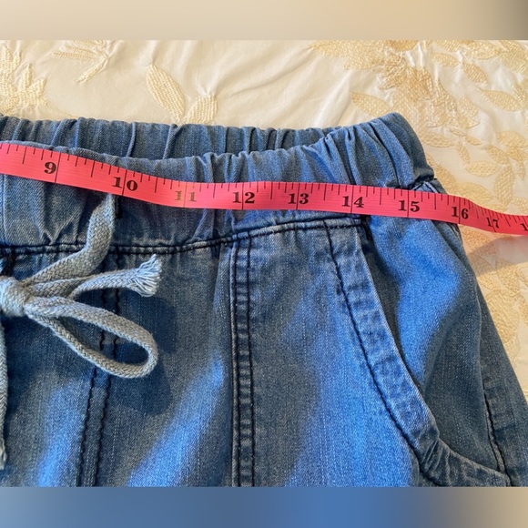 Nwot ”Jeans” Sz-L Moms Basic Cut-Offs Denim 4 Pocket Shorts-Cute & Comfy Cool - Picture 14 of 16